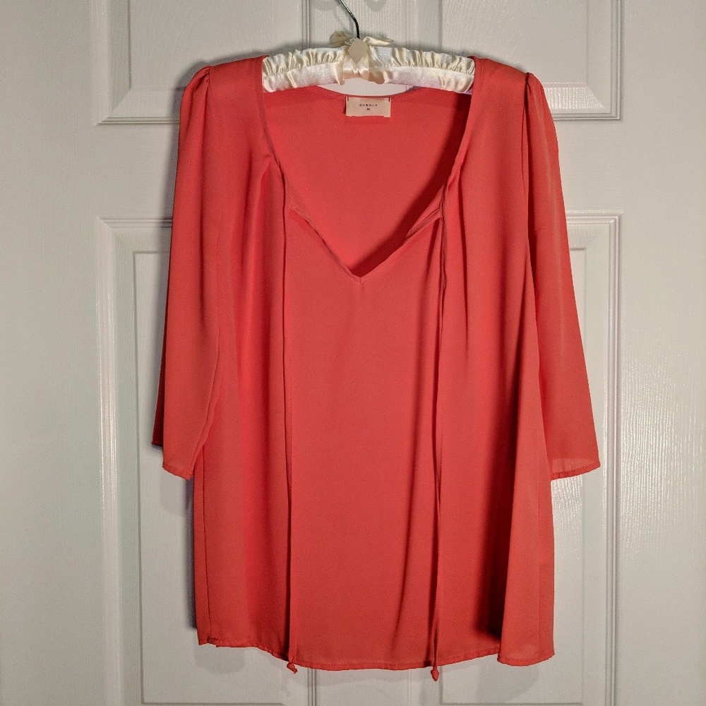 Everly pink blouse size S